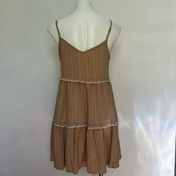 Blue Pepper Boho Embroidered Swing Tank Dress - Picture 5 of 7